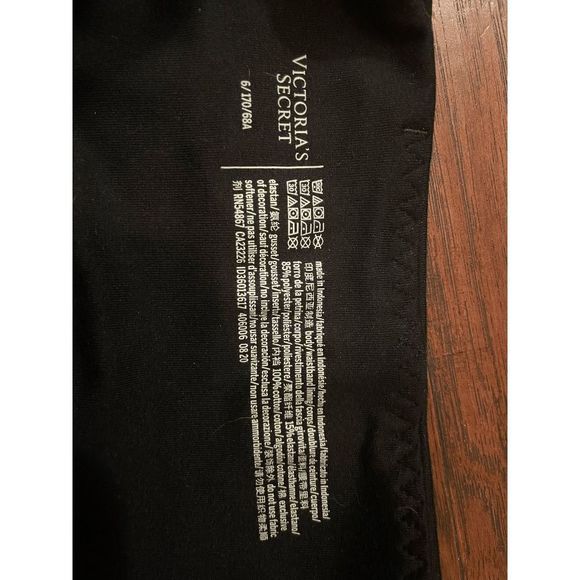 VICTORIA SECRET Leggings *Black* Size  6 Inseam 24" - Picture 6 of 7